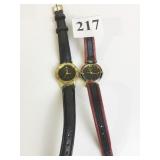 TWO GUCCI WRISTWATCHES