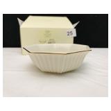 LENOX FLUTED LARGE BOWL NEW BOXED