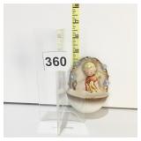 TMS HUMMEL SMALL WALL POCKET ANGEL WITH BIRD