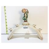 HUMMEL ANGEL LIGHTS CANDELABRA ARCH GOEBEL 1977