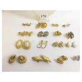 EARRING LOT MONET NAPIER ROMER OSCAR DE LARENTA