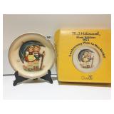 HUMMEL FIRST EDITION 1975 ANNIVERSARY PLATE IN