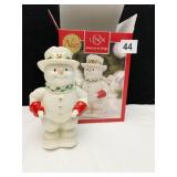 LENOX AMERICAN BY DESIGN HOLIDAY SKIING SNOWMAN