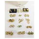 CARDED AND UNCARDED EARRING GROUP CINER NAPIER