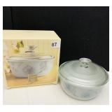 LENOX DIMENSION EVERYDAY DOGWOOD CASSEROLE NEW