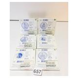 GROUP OF SIX HUMMEL MINI PLATES ORIGINAL BOXES