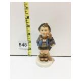 HOME FROM MARKET GLUCK AUF, JUNGE MIT SCHWEINCHEN