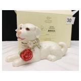 LENOX VALENTINE PUPPY NEW BOXED