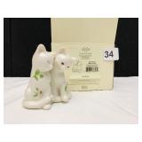 LENOX FLORAL KITTENS FIGURINE NEW BOXED