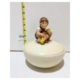 TM4 HUMMEL 2 PC BOWL WITH LID CHICK GIRL