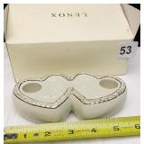LENOX DOUBLE TAPER CANDLE HOLDER NEW BOXED
