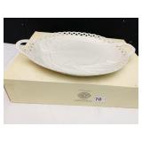 LENOX BASKET OF FLOWERS TULIP TRAY NEW BOXED