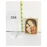 TM 2 HUMMEL MADONNA PLAQUE MADONNENBILD EARLY