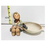 HAPPY PASTTIME STRICKLIESL ASHTRAY HUMMEL TM3