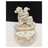 LENOX CHINA JEWELS MUSICAL FIGURINES NEW BOXED