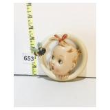 HUMMEL WALL PLAQUE BARING LOOKING LEFT 30/0 B