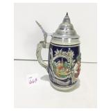 GERMAN 8" STEIN FROH BEIM BIER DAS HABEN WIR WITH