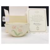 LENOX CLASSICS GWP LILY BUTTERFLY BOWL NEW BOXED