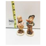 TWO SMALL HUMMELS LUCKY FELLOW HUMMEL CLUB