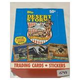 TOPPS DESERT STORM TRADING CARDS, COMPLETE CASE