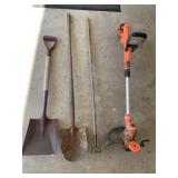 SHOVELS, ELEC. WEEK WACKER