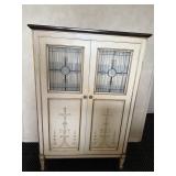 JOHN WIDDICOMBE - 2 DOOR DRESSER W/ FABRIC LINING