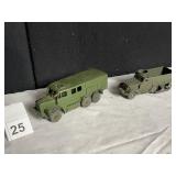 DINKY SUPER TOY MILITARY TRUCKS