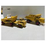 LESNEY DUMP TRUCK MATCHBOX KING SZ. KW DART