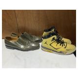 AIR JORDAN HIGH TOPS SZ 12 AND PAOLO DE MARCO 14M