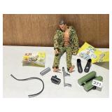 GI JOE DOLL 1996 WITH ACCESSORIES