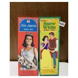 WHITMAN PAPER DOLL SETS INCLUDING MISS AMERICA