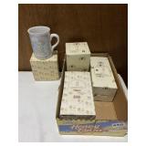 PRECIOUS MOMENTS IN BOXES