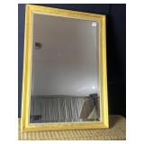 GOLD MIRROR BEADED ACCENT LIKE NEW CONDITION 40"
