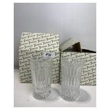 SET OF 6 FOSTORIA GLASSES, 2 OF LEFT, 4 OF RIGHT