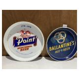 BALLANTINE BEER AND POINT BICENTENNIAL BEER METAL