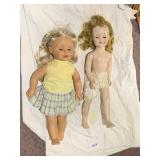 VINTAGE CHAR DOLL QUILT WITH RAISED DESIGN 2001