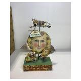 JIM SHORE HEARTWOOD CREEK COW JUMPING OVER THE