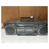 PANASONIC DUAL TAPE PLAYER BOOM BOX WITH