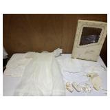 CHRISTENING GOWN WITH SLIP, 2 BABY BOY