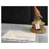 THOMAS CLARK FIGURINE "HOGAN" WITH CERTIFICATE