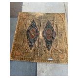 PRAYER RUG AS FOUND