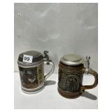TWO GERZ GERMAN STEINS