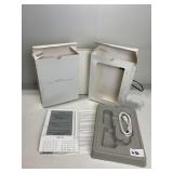 NEW AMAZON KINDLE WITH CASE, CASE HAS PEELING
