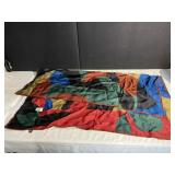 SILK SCARF AND OVERLAY