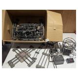 TRAIN TRACK, LIONEL MULTIVOLT TRANSFORMER AND