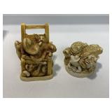 HARMONY KINGDOM TRINKET BOXES, PUDDLE HUDDLE AND