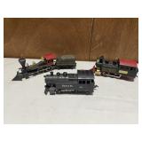 3 DIE CAST TRAIN ENGINES, MARKED HONG KONG,