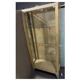 2 DOOR MODERN CURIO W/ LIGHTS SIDE GLASS 3