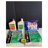 BAR/CHAIN OIL, TYPE S BAGS ETC.