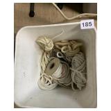 HAND WEIGHTS 2 LB, ROPE & BUCKET